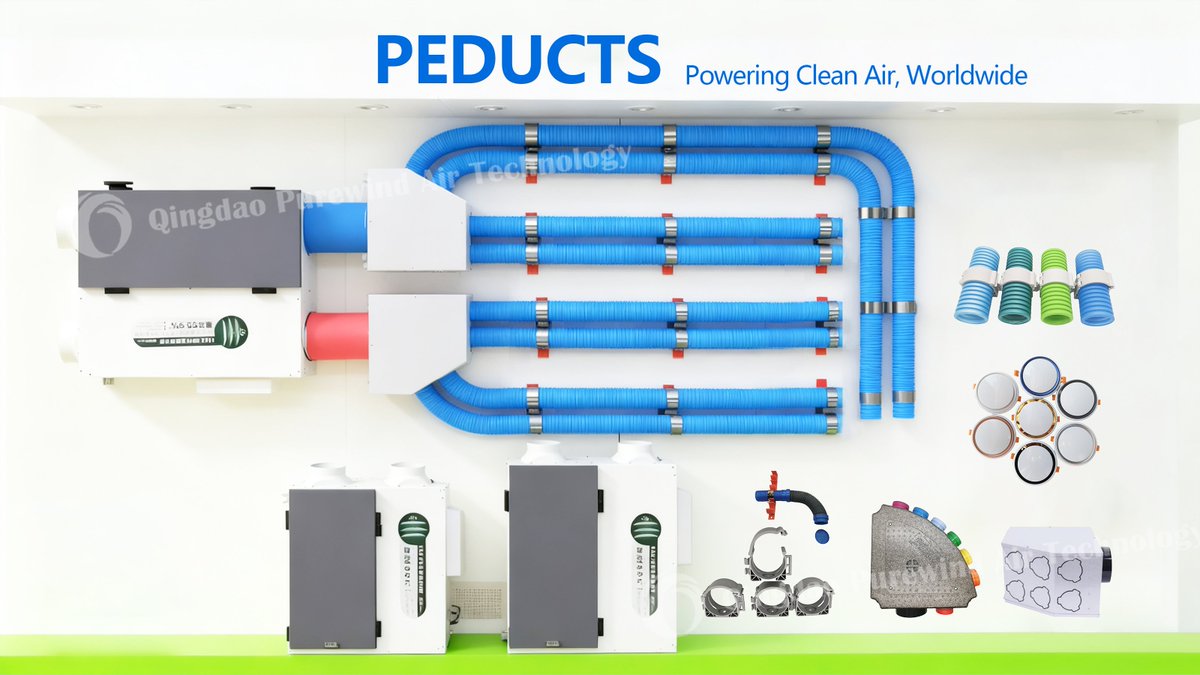 hoorayplus168's tweet image. 📃All-in-One Ventilation System. 💡Smart. Clean. Complete. 
A complete system that makes fresh air smarter and healthier for every space. 🌿
🌐 peducts.com✉ info@peducts.com📞 +86 139 6981 7238
#PEDUCTS #FreshAirSystem #VentilationExperts #AirDucts #HVACSolutions