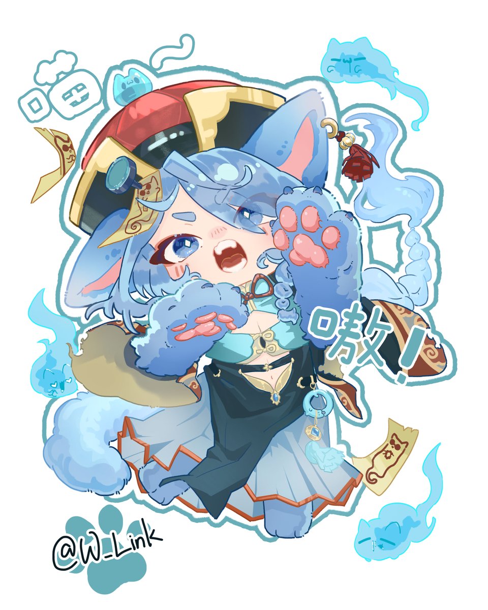 W_Linkk's tweet photo. 副团猫猫祝大家万圣节快乐~
（求求让我抽到拜托拜托🥹🙏

可以数一下里面藏了多少只猫猫ww

#NUcarnival #Edmond #新世界狂歡 #新世界狂欢 #艾德蒙特 #新世界狂歡FA #ぬカニ_FA https://t.co/MeR9Gx3q0J