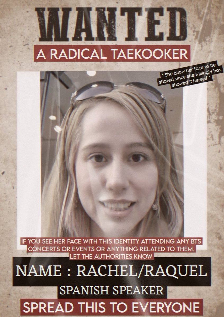 DGrin_7's tweet image. 이 여성이 진 콘서트에 참석할 예정입니다. 만약 누군가 그녀를 본다면, 즉시 경찰에 신고해주세요. 조심하세요, 여러분 K-ARMY, 행동하세요.

I wish someone would slap her in the face. 🙏🏻

Reply and Rt

#karmy #btsarmy #jimin
