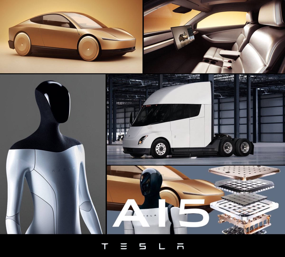 mst_sir's tweet image. 2026年将是特斯拉最辉煌的一年。

• Cybercab将于第二季度开始生产
 • Optimus V3将于第一季度亮相
 • Optimus将于第四季度末开始生产
 • Semi 卡车量产
 • Megapack 3量产
 • AI5生产（由台积电和三星）
 • FSD V14“Lite”将于第二季度为HW3客户提供
 • 进一步的Robotaxi扩张
   +更多内容