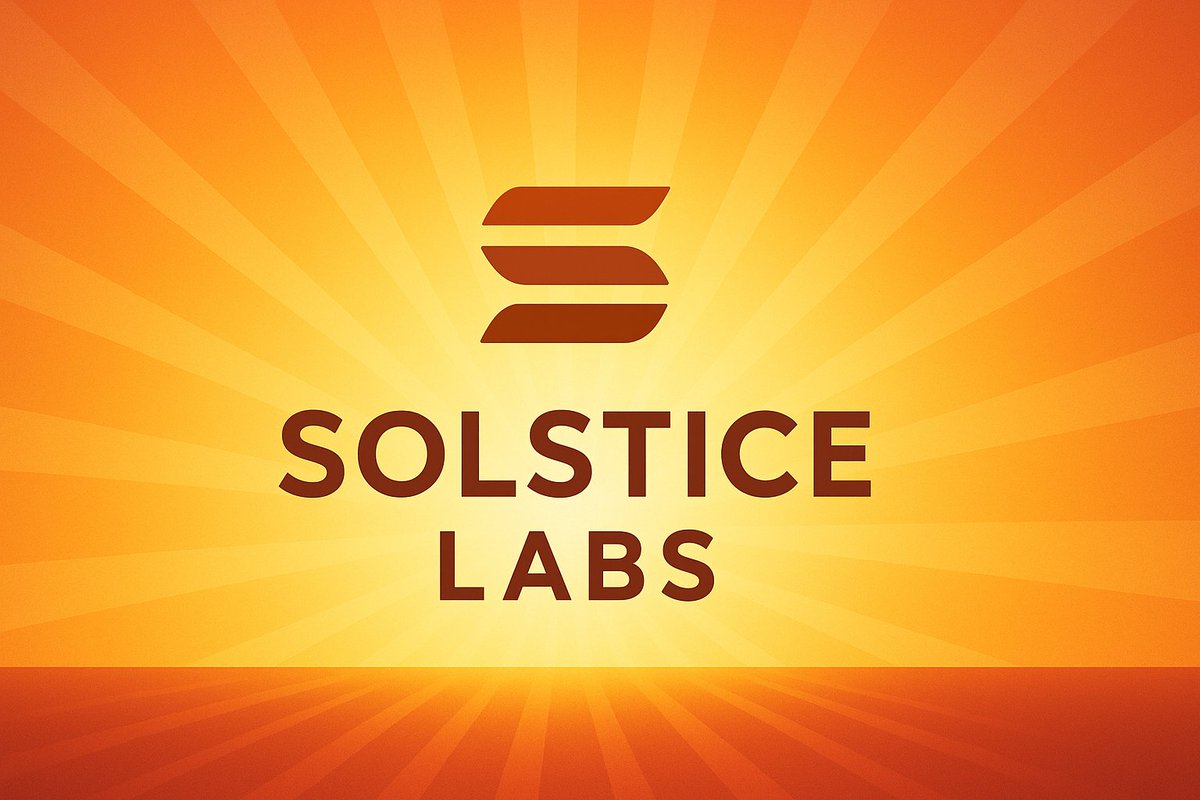 tusharpaul369's tweet photo. 🔥 Solstice Labs isn’t just building on Solana — they’re redefining the bridge between DeFi &amp; traditional finance.
A new era of innovation is rising 🌅
@solsticefi 
#SolsticeLabs #DeFi #Solana #Crypto #Web3 #Innovation https://t.co/hJbcpLer4X