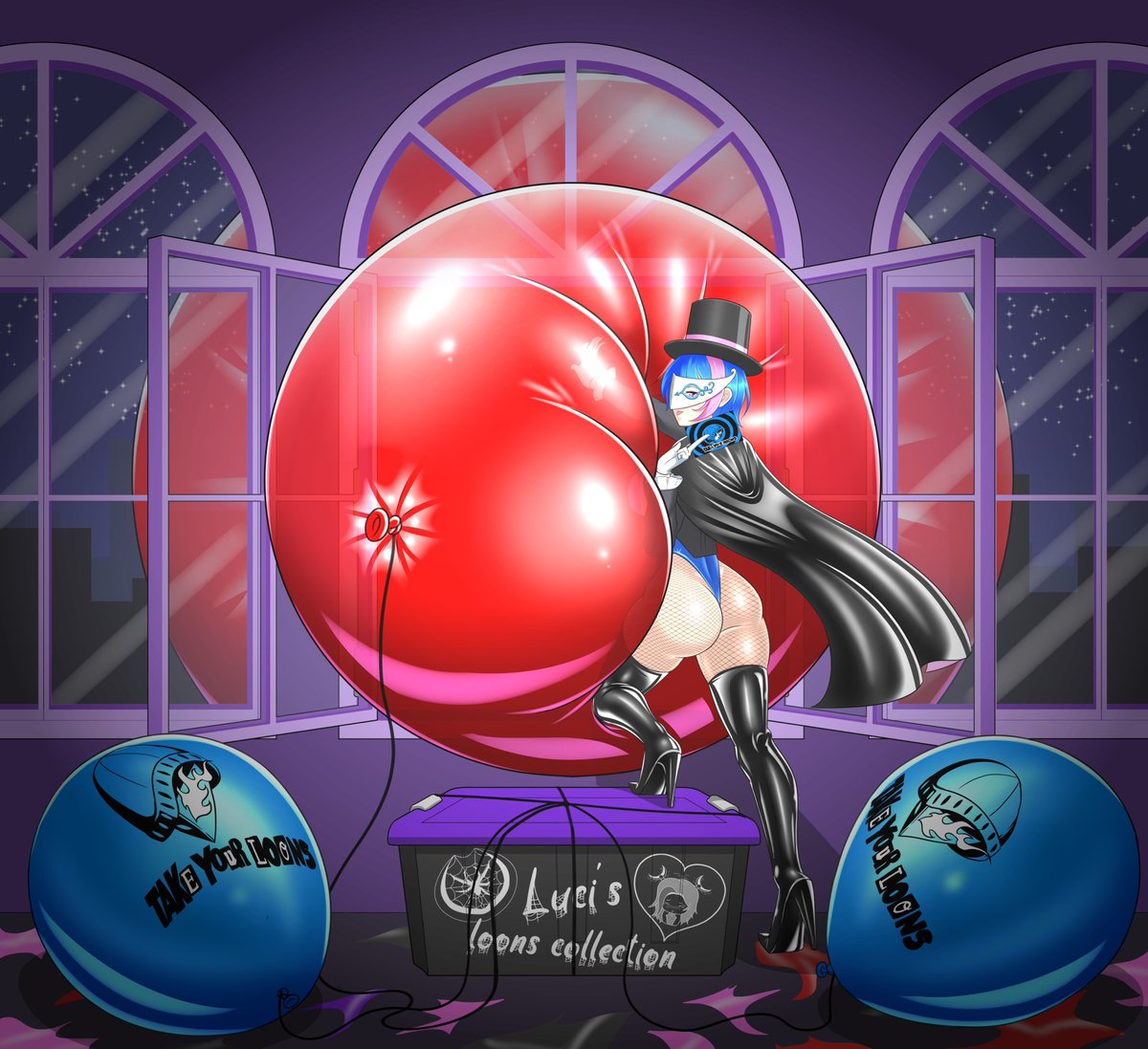 [COM] Phantom Balloon Thief

Report:
2 victims have seen a thief sneak into their homes and target their balloon collections. They also reported that the thief popped many of their balloons before escaping🎈🦝🚔

Thanks to <a href="/BalloonsLover/">Fraise and Skye, Looner Sisters</a> for this

Victims <a href="/GazLooner/">Gaz Thomson</a> &amp; <a href="/sembloonce/">Sembloonce</a>