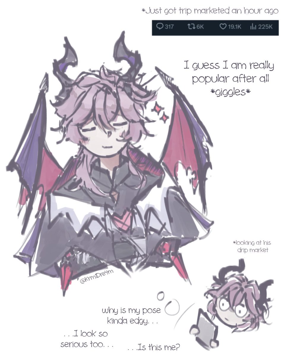 Krm1Dre4m's tweet photo. He's just a cinnamon roll 💜❤️
#Durin #GenshinImpact https://t.co/VMSpBoGJrw