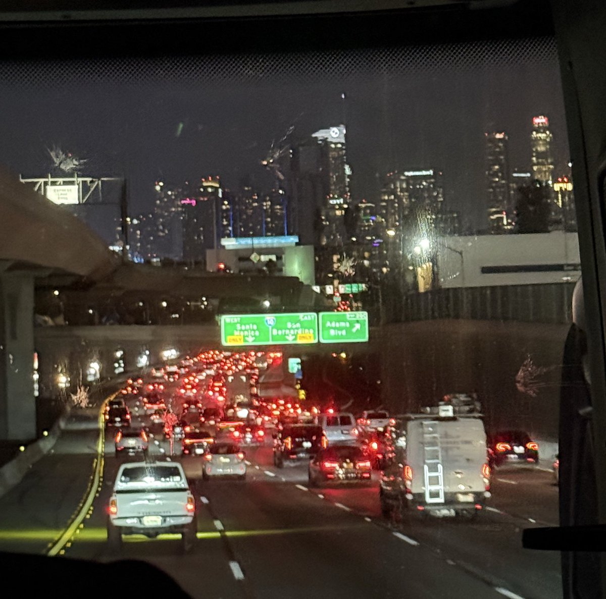 Holy moly it Los Angeles