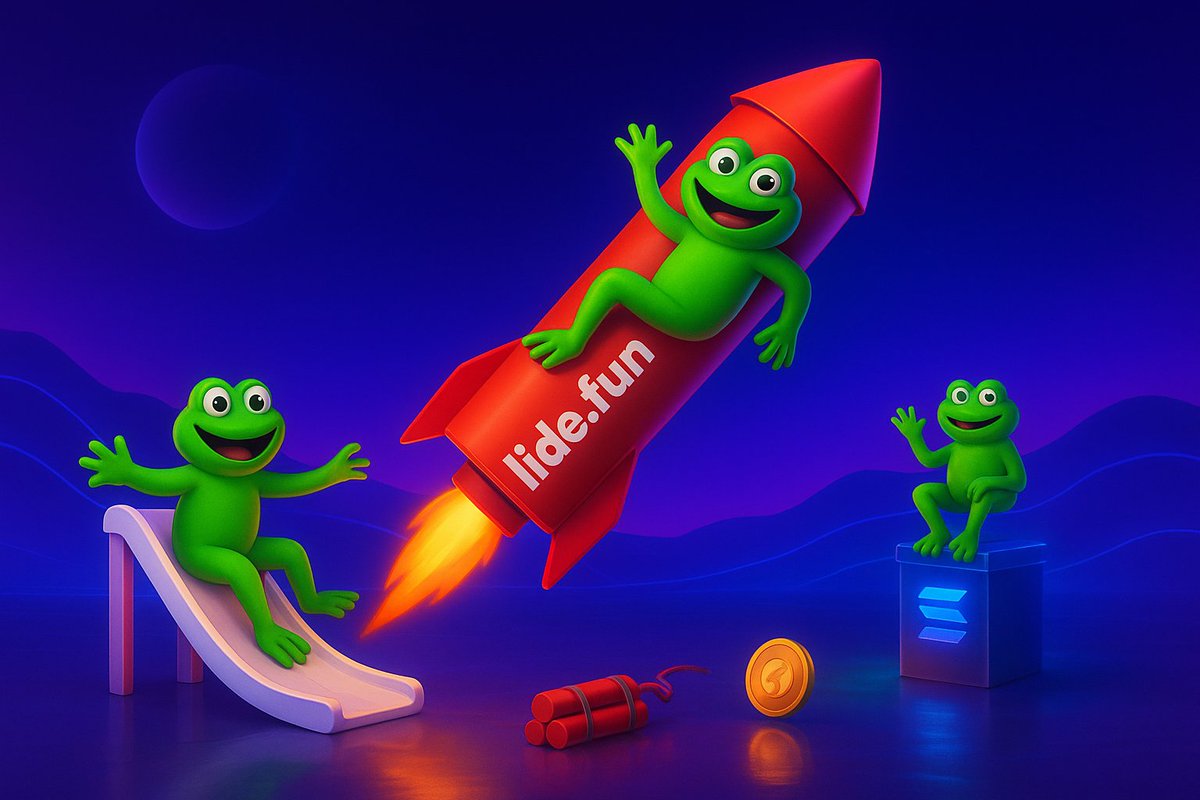 KobbaDennis's tweet image. 💫 @SlideFunBot  where memecoins meet motion 🎮

Swipe MOON 🔥 or FUD 🧊, launch tokens, and earn rewards — all inside Telegram, powered by Solana ⚡️

Fast. Fun. On-chain.

👉 slide.fun
#SlideFun #Solana #Web3 #Crypto