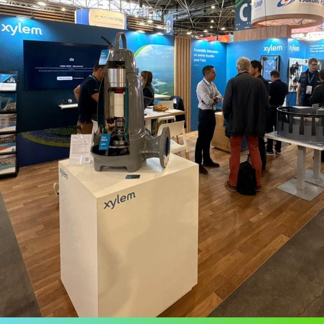 💧 Un grand merci à toutes celles et ceux qui sont venus rencontrer nos équipes lors du salon #Pollutec à Lyon ! Ces quatre jours ont été marqués par de belles rencontres et de nombreux échanges autour de nos solutions pour une gestion plus durable et intelligente de l’eau. 🌍