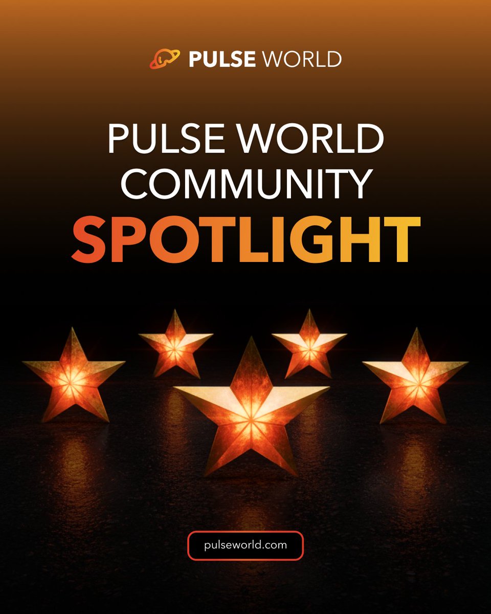 🌟 Shoutout to our amazing #PulseWorld community! 
You’re making this future possible 🙌 pulseworld.com

#Web3 #Community #Innovation