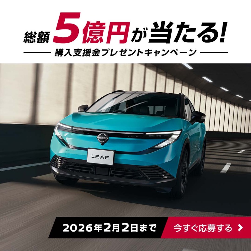 当選総額5億円のビッグチャンス！ 購入支援金30万円と10万円が合計