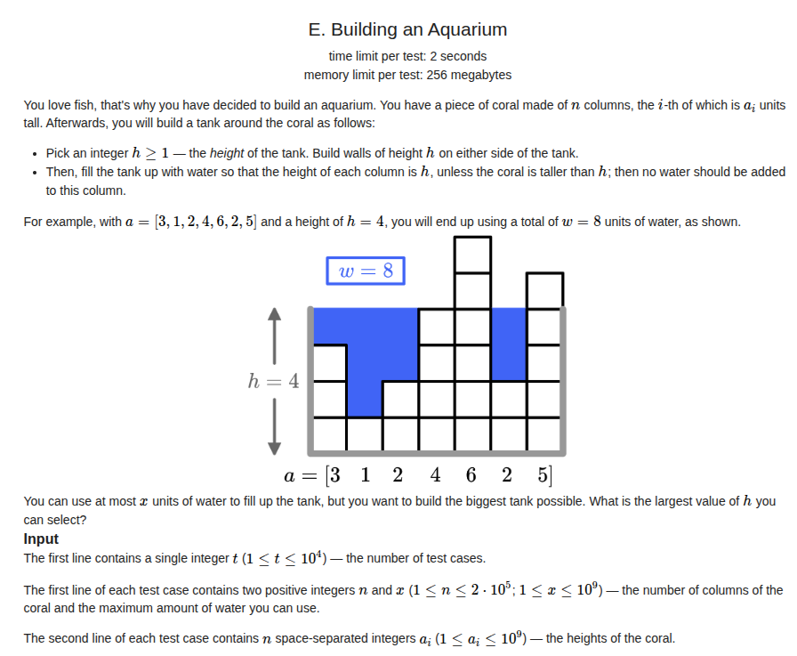 aarushitwts's tweet image. Today's topic is Binary Search ✨
Started with this easy 1100 rated problem, this is how usually i approach BS problems:
1️⃣Define the predicate function (monotonic true/false)
2️⃣Set search space
3️⃣BS loop: move low/high
4️⃣Final check for answer
codeforces.com/problemset/pro…