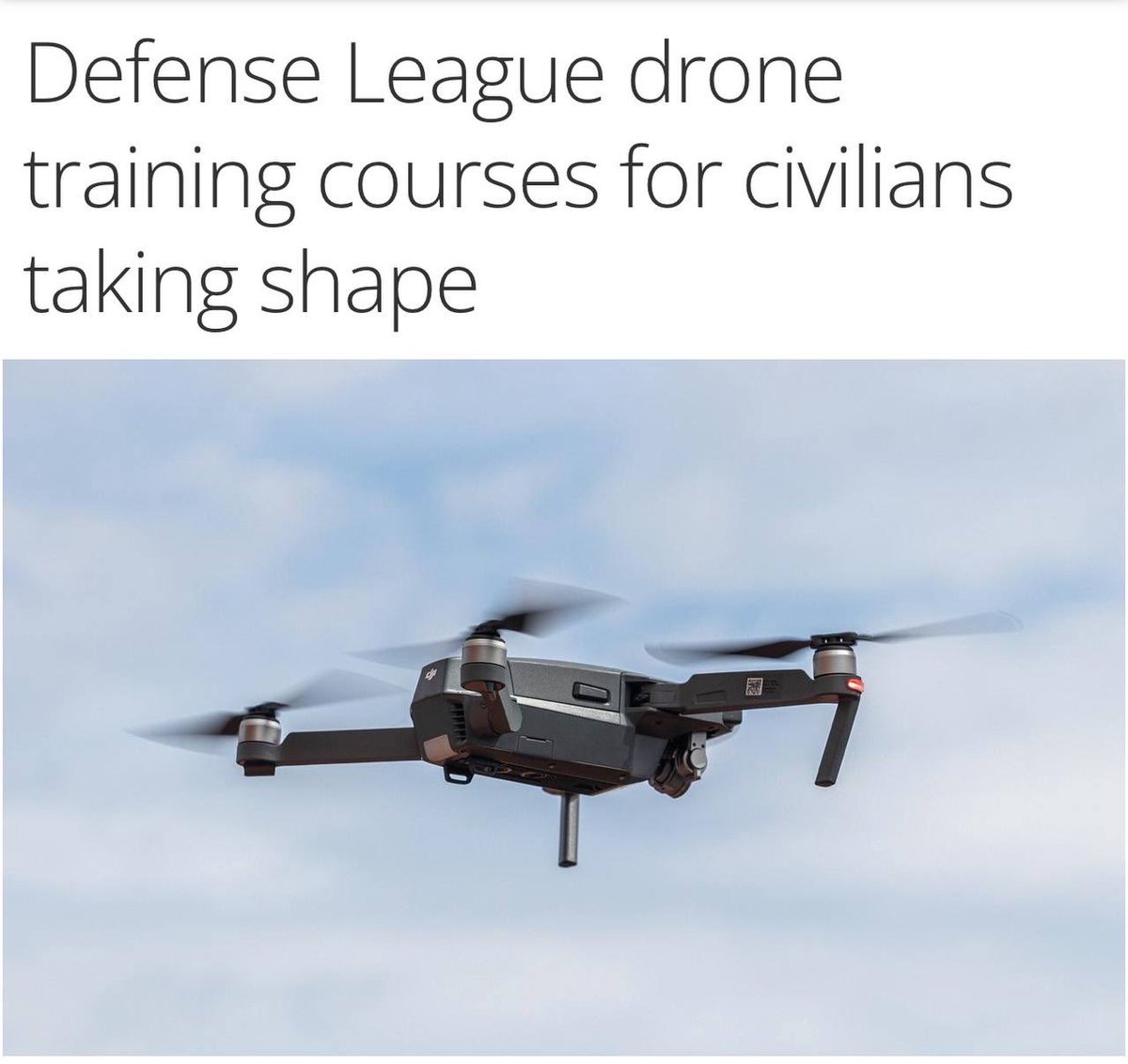 jurgen_nauditt's tweet image. In Estonia, civilians are being trained in the use of drones – within a week, around 2,000 people have already registered for the courses. The organizers aim to support Estonia's comprehensive defense.
