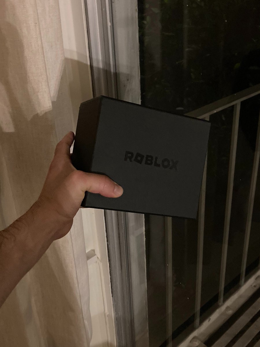 I am amazed by the swag box <a href="/Roblox/">Roblox</a> gave me at their AI privacy dinner. Thank you for having me!