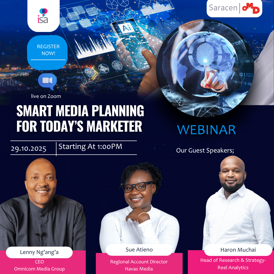 The wait’s over! 
Our Modern Media Planning webinar is back , now on 29th October 1-2pm.
Learn how to; 
📱 Go mobile-first
📊 Use AI + data for smarter planning
🌍 Decode trends shaping media today

Save your spot zoom.us/meeting/regist…