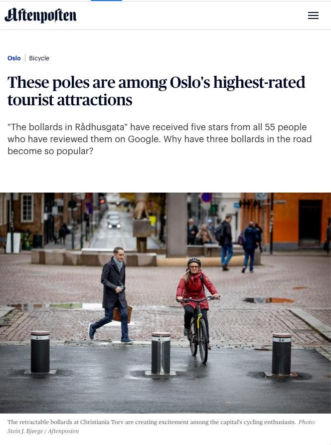 Who does not love a bollard or three ? Hello, <a href="/WorldBollard/">World Bollard Association™</a>  

aftenposten.no/oslo/i/pPJABV/…