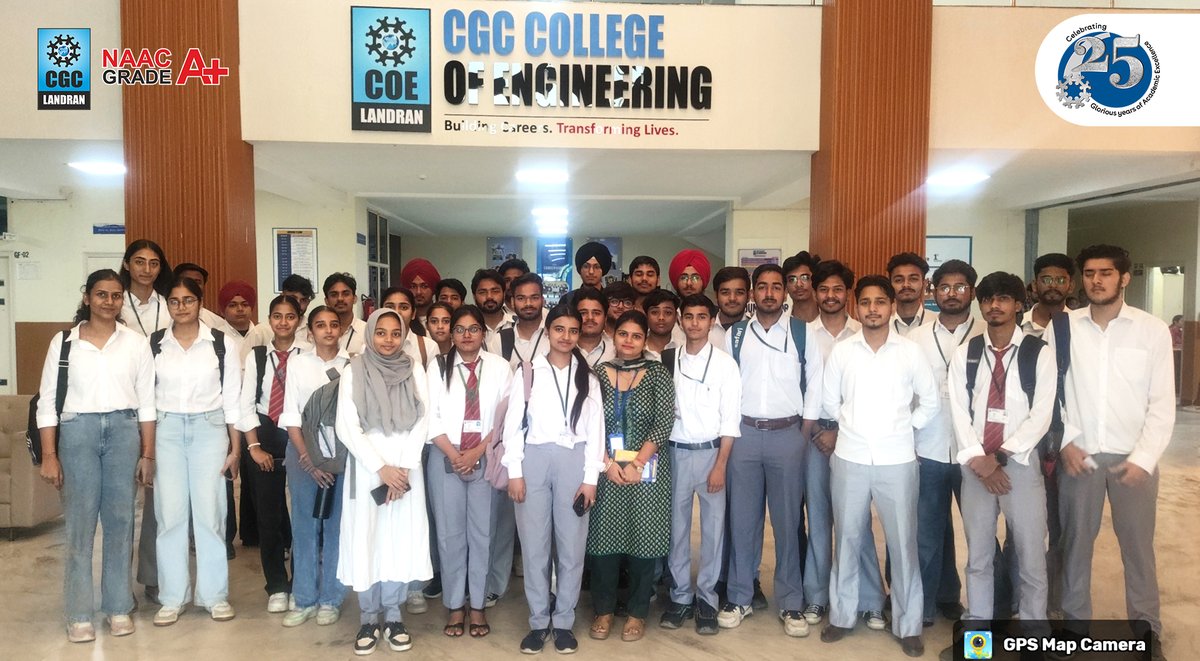 CGCPunjab's tweet image. CSE Dept., CGC College of Engineering, Landran students visited Grazitti Interactive, Panchkula for an insightful dive into Generative AI &amp;amp; Full Stack Development! 
A day filled with learning, innovation &amp;amp; real-world tech exposure! 

#CGCLandran #CSEDept #IndustrialVisit