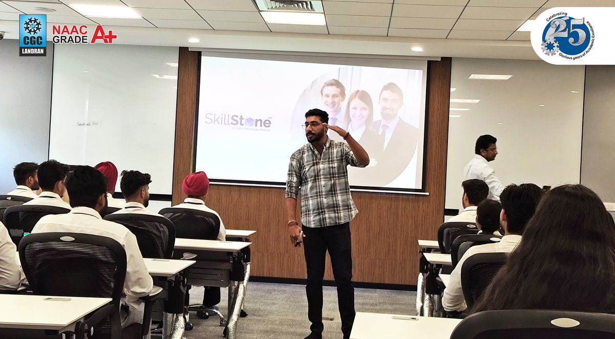 CGCPunjab's tweet image. CSE Dept., CGC College of Engineering, Landran students visited Grazitti Interactive, Panchkula for an insightful dive into Generative AI &amp;amp; Full Stack Development! 
A day filled with learning, innovation &amp;amp; real-world tech exposure! 

#CGCLandran #CSEDept #IndustrialVisit