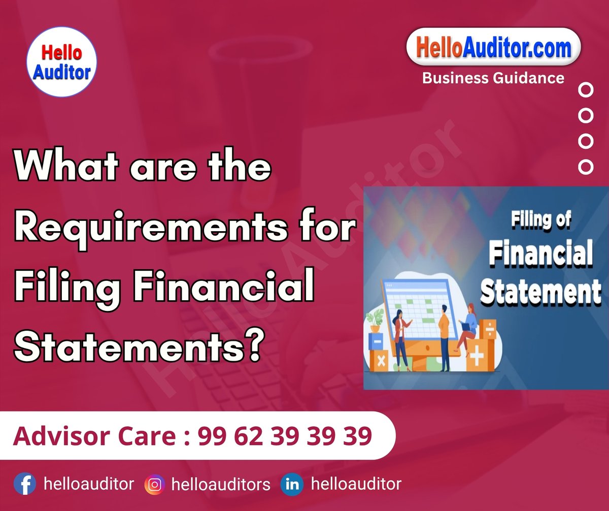helloauditor's tweet photo. What are the requirements for filing financial statements?

If you would like more information, please visit the page.
https://t.co/ehnFWIlrnP

#financialstatements #filingrequirements #accountingbasics #businessfinance #taxcompliance #financialreporting #smallbusinesstips https://t.co/dzANa6XeXd