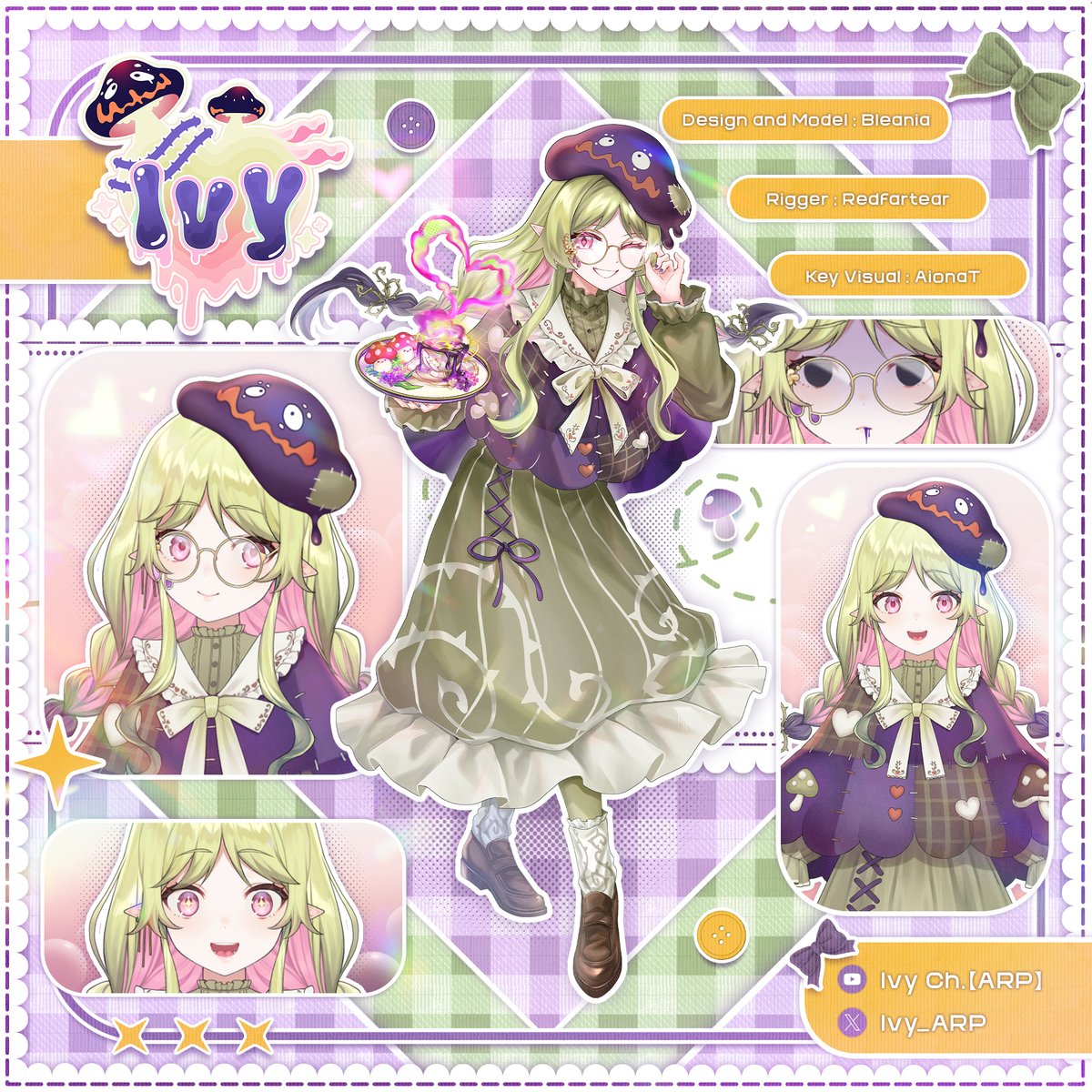 Ivy_ARP's tweet image. ✨🍄🪄จงกลายเป็นเห็ด!🪄🍄✨
✨🍄🪄キノコになぁれ!🪄🍄✨
#OminousSS #IvyARP