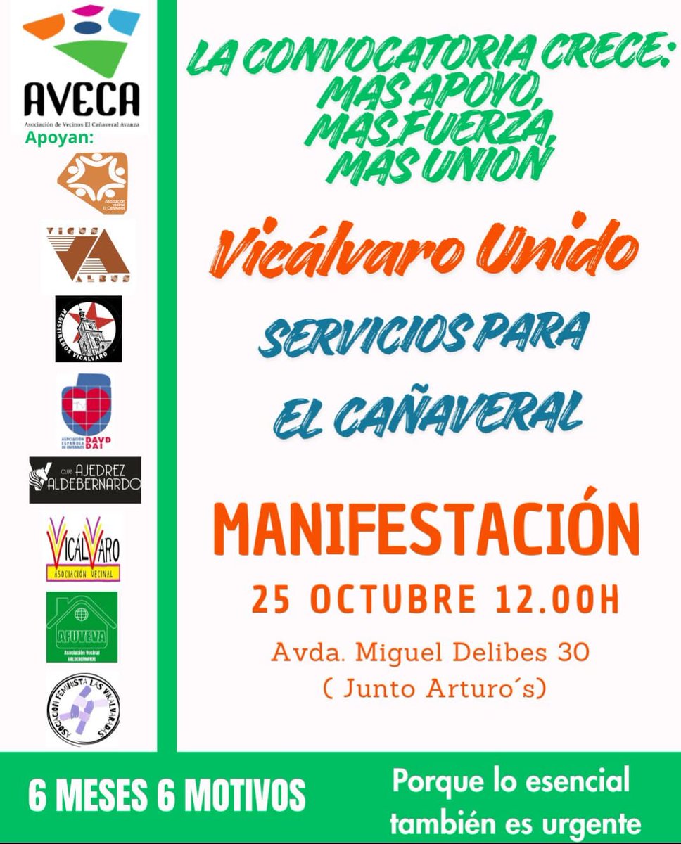 AV El Cañaveral tweet media