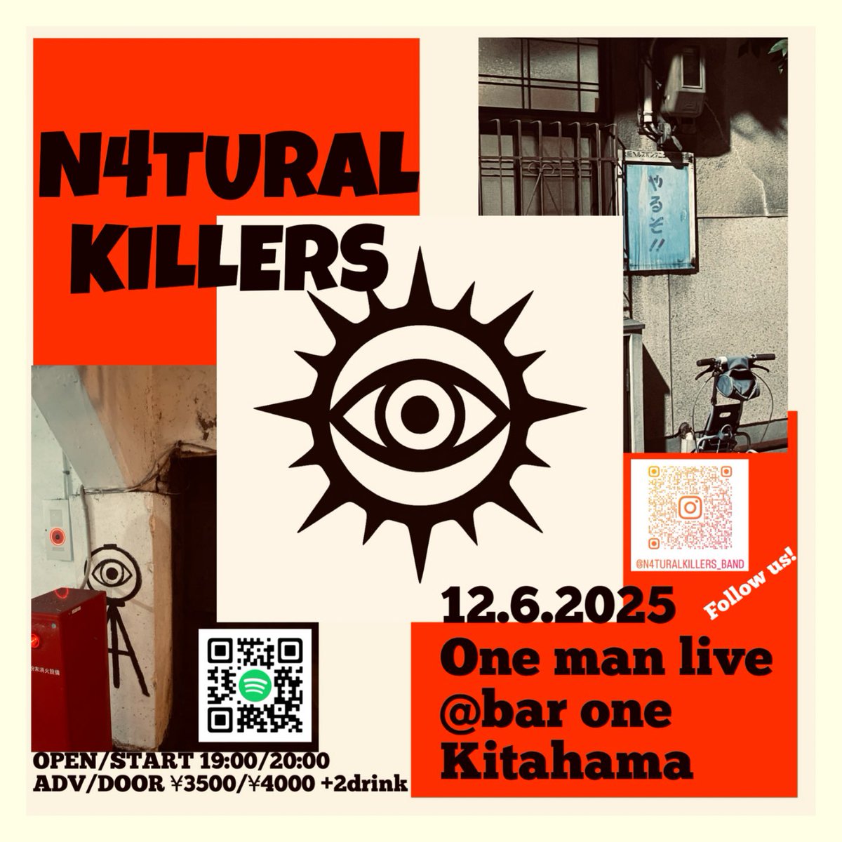 naturalkillers7's tweet image. 【お願い】
インスタライブの為にはフォロワーが1000人必要です。
どうかインスタのフォローよろしくお願いいたします。

instagram.com/n4turalkillers…

#osakaband #Funk #funky
#hiphop