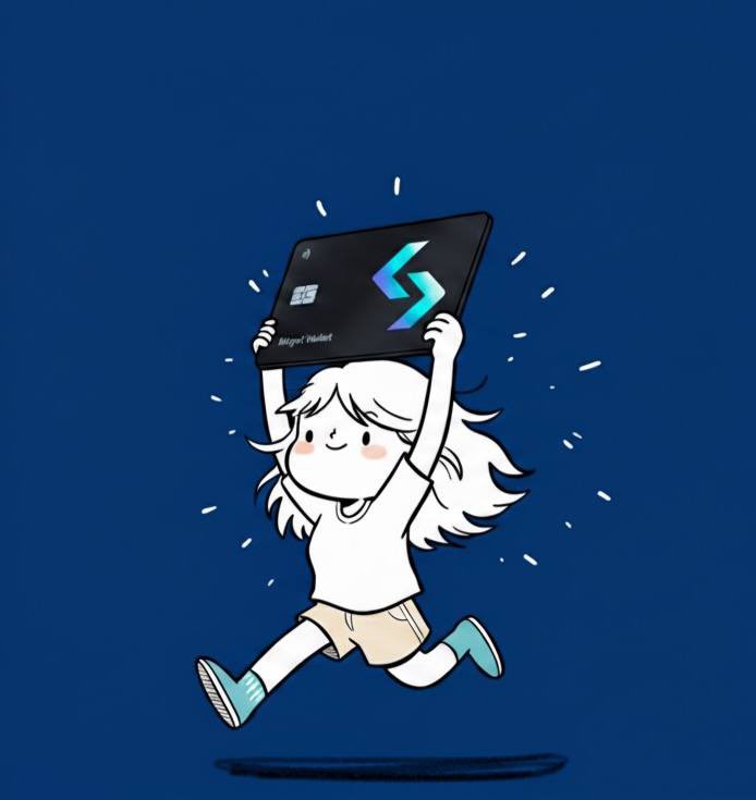 Gm frens!

been playin around with <a href="/BitgetWallet/">Bitget Wallet 🩵</a> lately and that card lowkey changed the game!

no thinking twice just use it and keep rollin
crypto finally feels chill not complicated