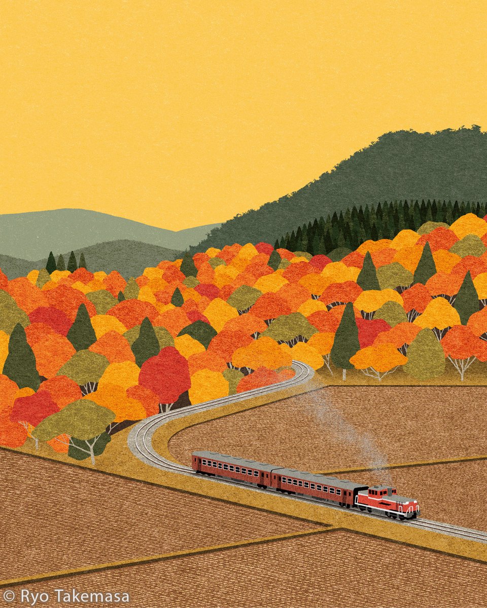 Countryside in Autumn (2018)
Art Print: inprnt.com/gallery/ryotak…