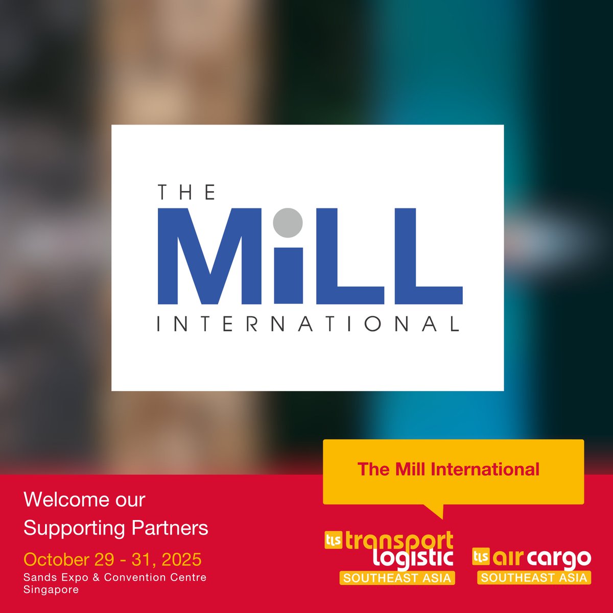 We’re delighted to welcome The Mill International Pte Ltd as a Sustainability Partner for (#tlacSEA) 2025!

tlacSEA is happening soon—don’t miss it!

📍 Sands Expo &amp; Convention Centre, Singapore
📅 29–31 October 2025
👉 Register for FREE: lnkd.in/gi2J9_CX