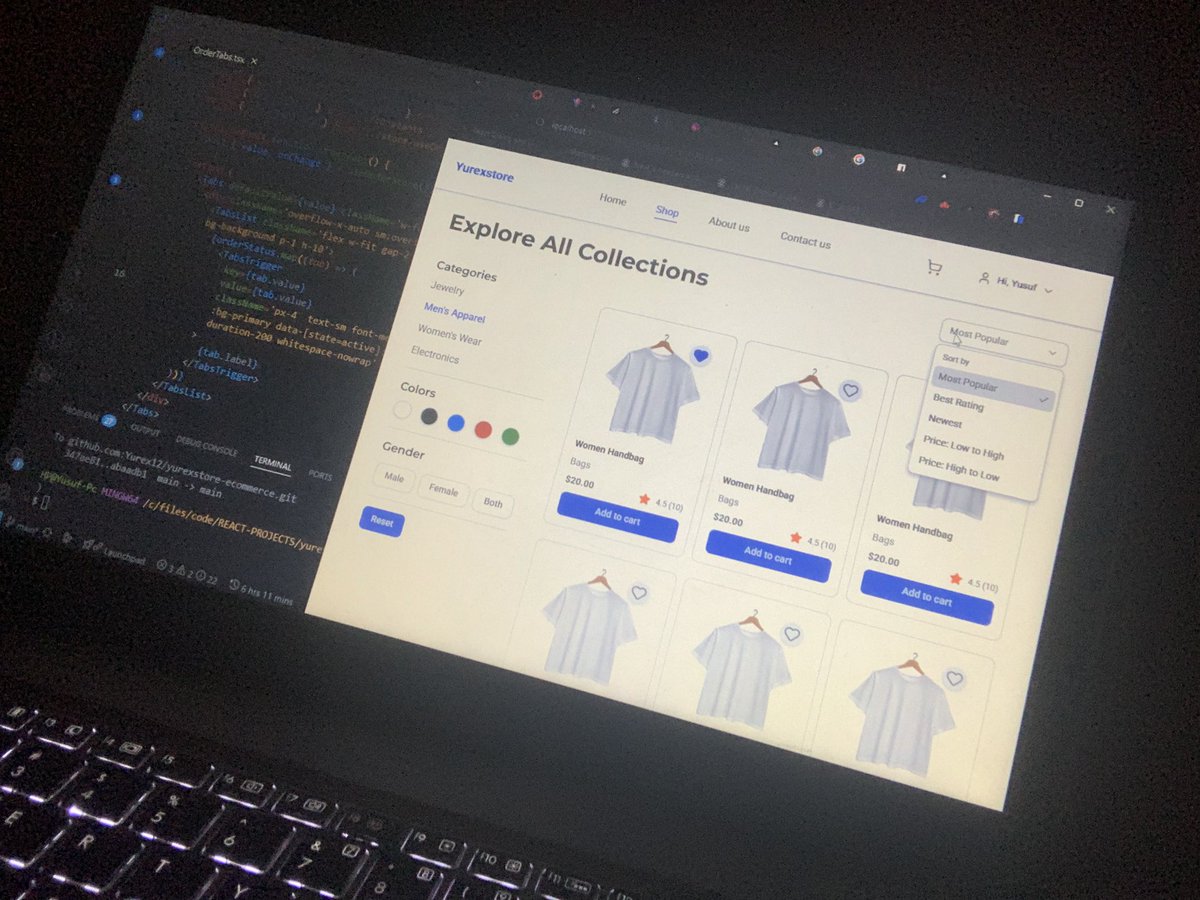 0x_Adeyemi's tweet image. GM ✨
What are you working on today?
I’m on the account section of my e-commerce build. Will share updates later.
#buildinpublic #Frontend