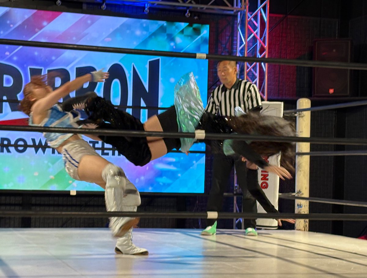 2025,10.18アイスリボン道場マッチ
緋彩もえ選手のドロップキック

#iceribbon #はっぴぃかめら
#prhot