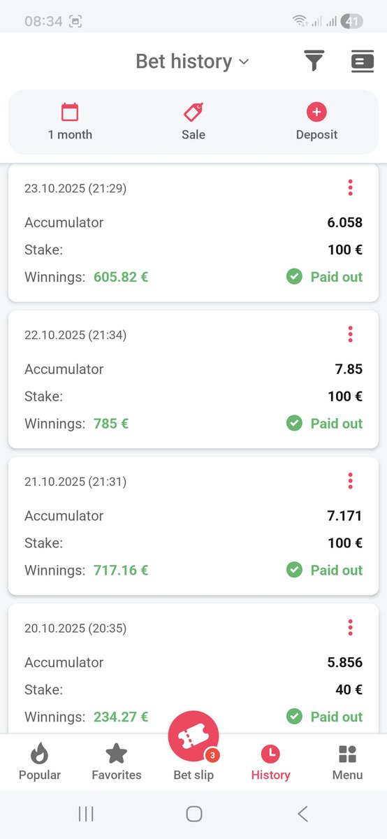 3 Games RollOver.....7 Days Challenge 

Day 1..... 6.7 Odds✅
Day 2.....4.9 Odds✅
Day 3.....7.4 Odds✅
Day 4.....5.8 Odds✅
Day 5....7.1 Odds✅
Day 6....7.8 Odds✅
Day 7.....6.0 Odds✅

Register 👉 cutt.ly/5rJPlUoU
PromoCode👉 BVB25 
Deposit Your Account

Join Telegram&gt;&gt;
