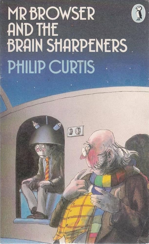 RaveyMichelle's tweet photo. @frankcottrell_b Mr Browser and the Brain Sharpeners. Read this to many of my classes and they loved it! https://t.co/Kx8jSTYBed