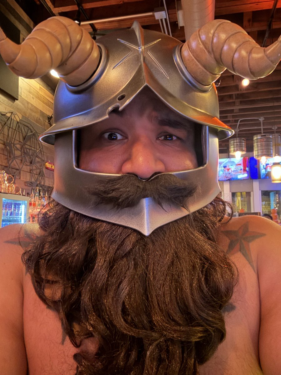PRuff86's tweet image. Senshi made a bartending appearance last night. He was serving monstrous cocktails all night.  😈🍌🍆🍄