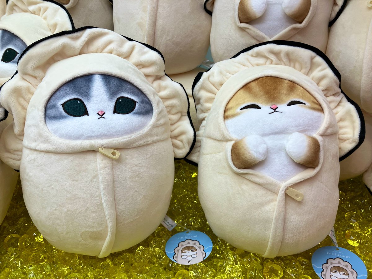 🦪🐱最新景品情報🐱🦪 【mofusand カキにゃんBIGぬいぐるみ】 本日より