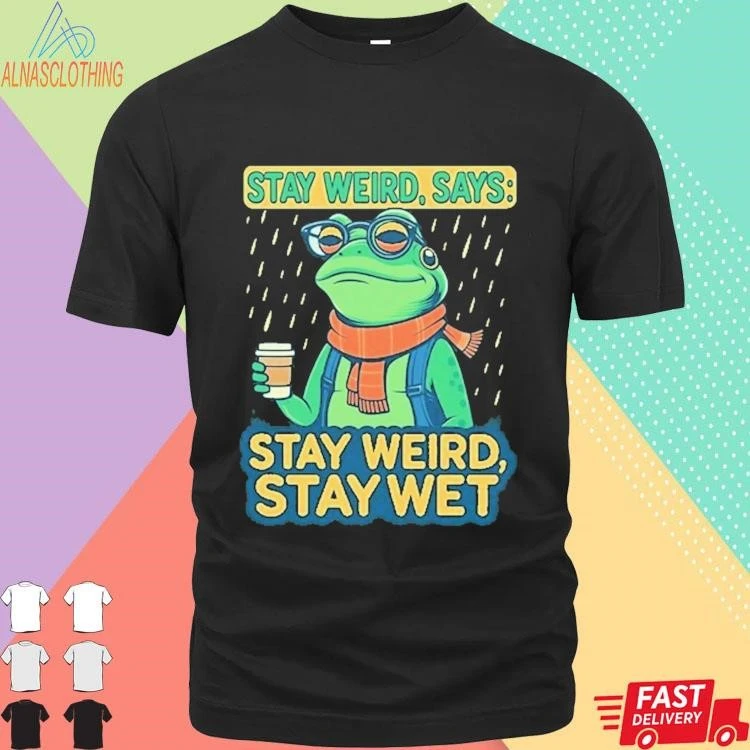 nobleteeshirt1's tweet image. Stay weird says stay weird stay wet portland frog protest shirt 🐸💧
— the protest tee of the year.
👉 Grab yours now: alnasclothing.com/product/offici…
#StayWeirdStayWet #PortlandFrog #FrogProtest #WeirdCore #AltStyle #PortlandVibes #alnasclothing