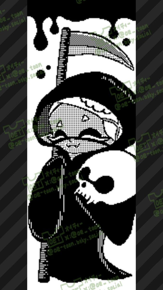 oe_toon's tweet photo. ガイコツに決めました💀
ハロウィンの妖しい夜🎃
みんなで盛り上がろう🙌
#Splatoon3 #広場絵 #splatween https://t.co/Z2awrfn2PW