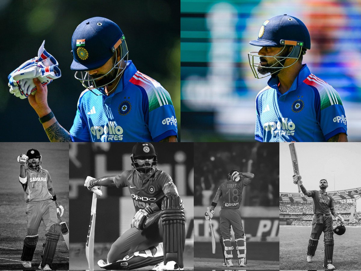 𝑺𝒉𝒆𝒃𝒂𝒔 (@shebas_10dulkar) on Twitter photo 𝗩𝗶𝗿𝗮𝘁 𝗞𝗼𝗵𝗹𝗶's 
- Intl Average will remain above 50
Even if he scores 𝟮𝟭 consecutive ducks.
- ODI Average will remain above 50
Even if he scores 𝟯𝟲 consecutive ducks.
That's the bar he has set, The greatest ever 🐐
He’ll rise again. The comeback will be legendary! 𝗩𝗶𝗿𝗮𝘁 𝗞𝗼𝗵𝗹𝗶's 
- Intl Average will remain above 50
Even if he scores 𝟮𝟭 consecutive ducks.
- ODI Average will remain above 50
Even if he scores 𝟯𝟲 consecutive ducks.
That's the bar he has set, The greatest ever 🐐
He’ll rise again. The comeback will be legendary!