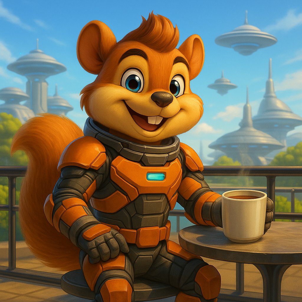 SquirrelAwayNFT's tweet image. Gm if you gm ☀️
Sending UFO-level energy today 👾

 #SpaceVibes #NFTCommunity #Web3