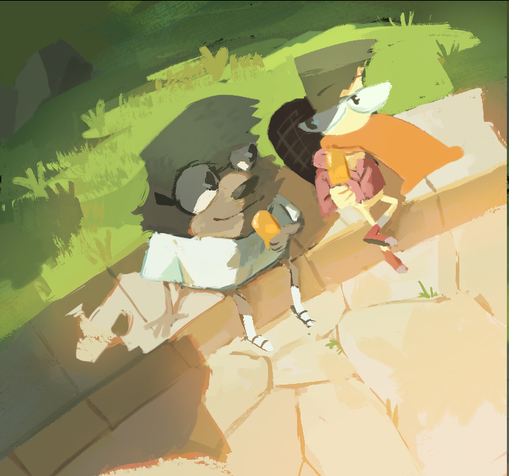 ive been buried under my obligations and havent posted any real art in weeks the concept of a "target audience" isnt real anymore. here. camp lazlo fanart.