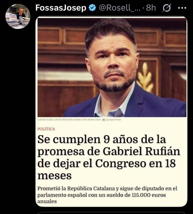 Fals, i moltes mes coses com traïdor 🤮