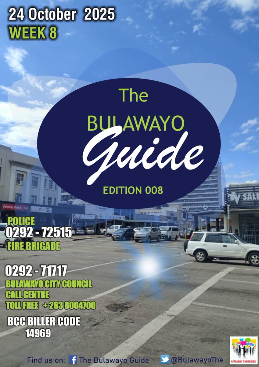 THE BULAWAYO GUIDE
Edition 208

Kindly follow link below thanks ! 

drive.google.com/file/d/1b-Cy5Q…