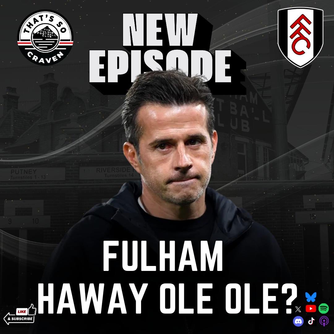 📣 Catch up on on our latest 🌒 After Dark 🌒 podcast with with <a href="/DaveatCrave/">Dave @ Crave</a> and Mike the Traveller, available now on all podcast providers and YouTube (Links below) #fulham #ffc

⚫️ Final thoughts on Arsenal 
⚪️ Injuries and Newcastle
⚫️ Marcos future 
⚪️ Discord Questions