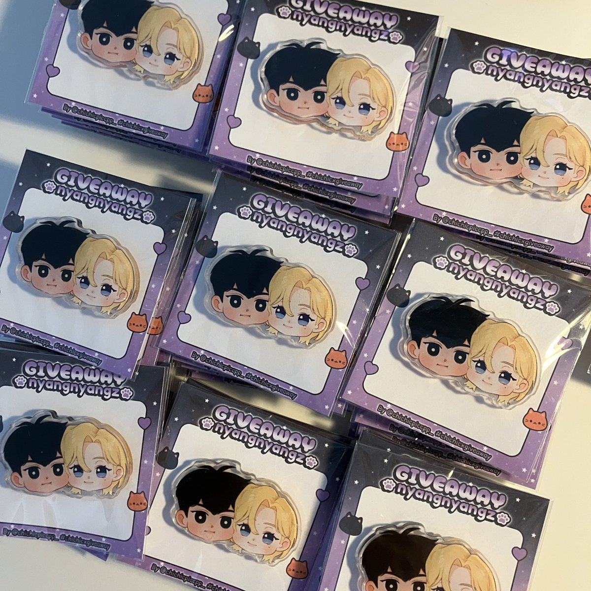✨GIVEAWAYS ✨
PLAVE DASH IN BKK Stickers A6 50 ชิ้น

Special for
💙💜Madhyungz lover 50 set
💜🖤Nyangnyangz lover 50 set

มารับกันเยอะๆนะคะ🥹

@ UOB LIVE (Emsphere) 
Date: 25 Oct.
Time: ~11.00 A.M. Onwards

#PLLIมาแจก 
#DASH_Quantum_Leap_in_Bangkok #PLAVEBKK2025