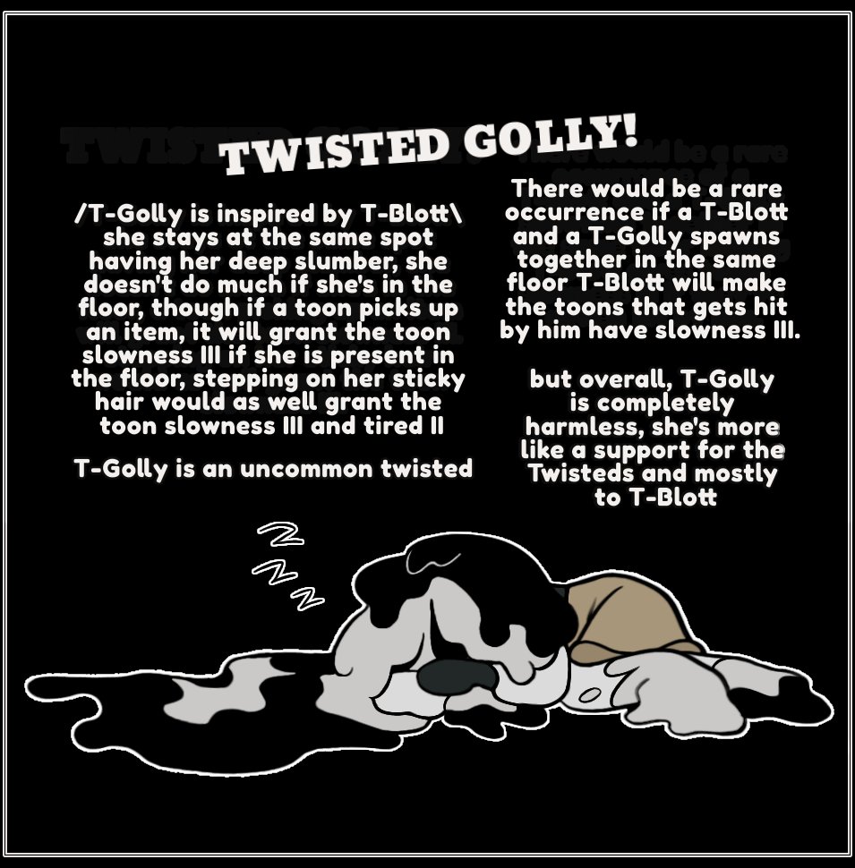 Twisted golly the glue info stuff ahhhhhh:DD

#dandysworld