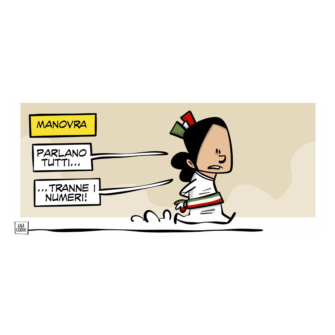 Numerini
---
Per Il Cittadino

#Vignette #strisce #illustrazioni #lelecorvi #manovra #governo #meloni #numeri #numerini