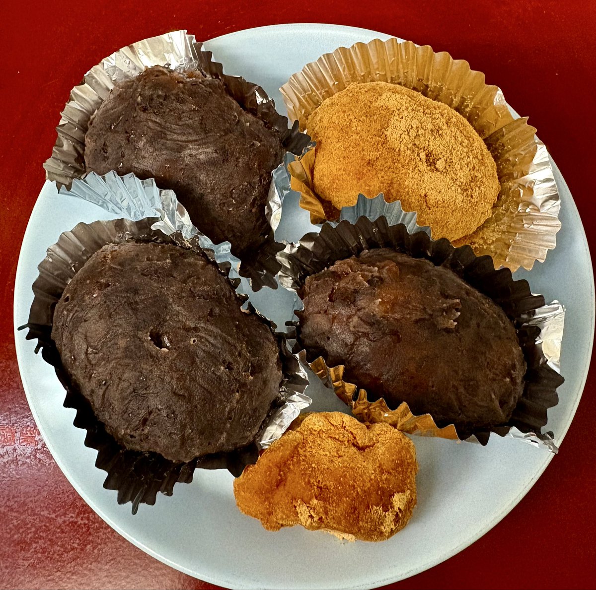 vimytaro's tweet image. おはぎ大好き〜❤️
風柱ですw