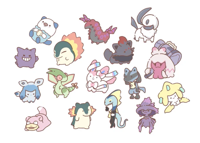 リクエスト頂いたポケモン◓⃙⁣ カッコよさの欠片もない #ポケモンイラスト
