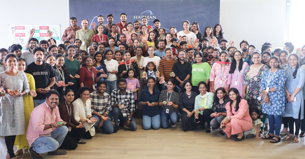 HarmanIndia's tweet photo. Diwali with a Cause at HARMAN India!
This Diwali, over 500 HARMAN India employees came together to paint 2,500+ diyas—each one a symbol of joy, hope, and purpose. https://t.co/LJgsY0L9zt