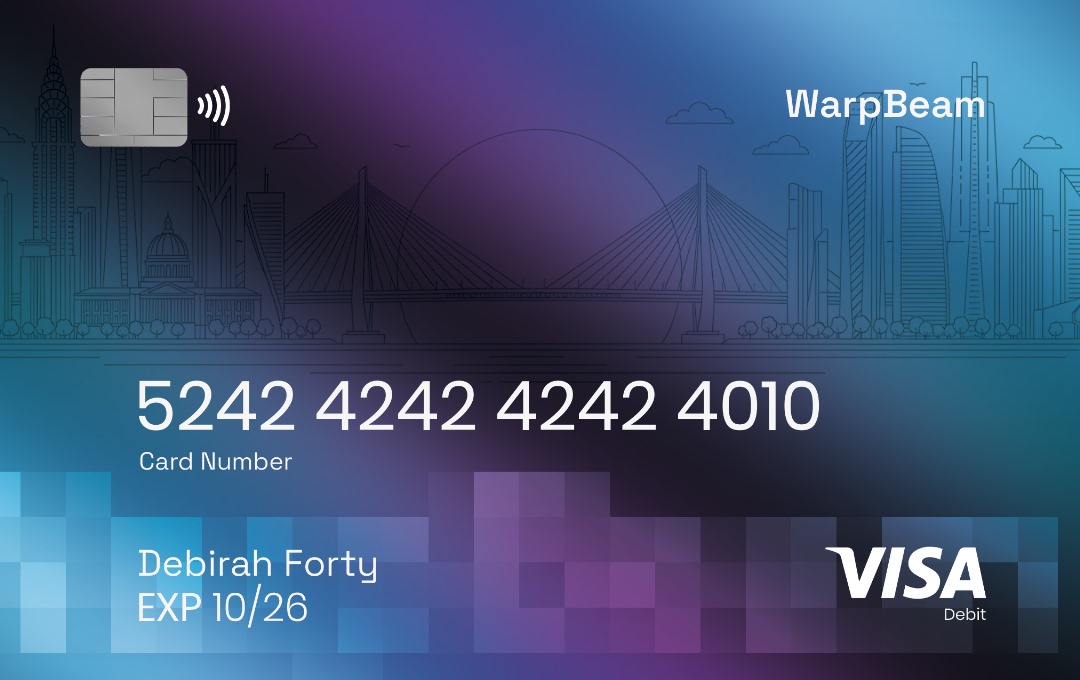 FortyTen4010's tweet photo. Just wrapped my submission for the #Wplaycard design challenge 💳
Clean. Futuristic. Web3-ready.
Front & back design crafted with @WarpBeam_io’s brand colors — pushing that modern credit card aesthetic.
Let’s see what the community thinks.
#WarpBeam #Wplayone
@skylar_grey011
@Mazimonie
@SwatB2Kexe