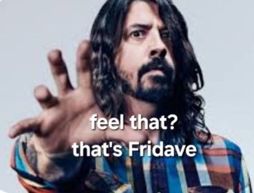 Happy #FriDave. Weekend starts today🥰.
