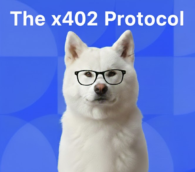 What is x402? Explain it to me like I'm a dog.

Frictionless Payments = Faster
Scalable = Bigger
No sign up info required = Do Less
Autonomous = Done 

Enabling the AI Internet Economy.

Built by <a href="/CoinbaseDev/">Coinbase Developer Platform🛡️</a>
Explained by <a href="/brian_armstrong/">Brian Armstrong</a>'s dog Russell