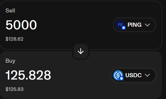 we minted a lot Ping tokens yesterday
1USDC = 5K tokens
it was 50X after soldout and now its 125X🤣
x.com/falcon_mint/st…